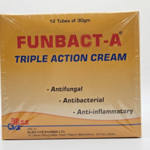 Funbact-A Triple Action Cream 30g (12 tubes)