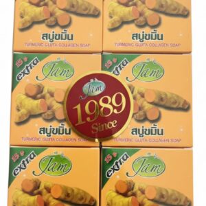 15% extra Jam Turmeric Gluta Collagen Soap
