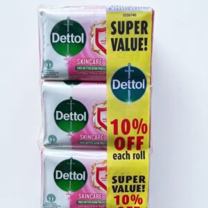 Dettol Skincare Antibacterial Soap (110g) (6 bars)