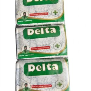 Delta Antibacterial Soap 60g (pack of 6 bars)